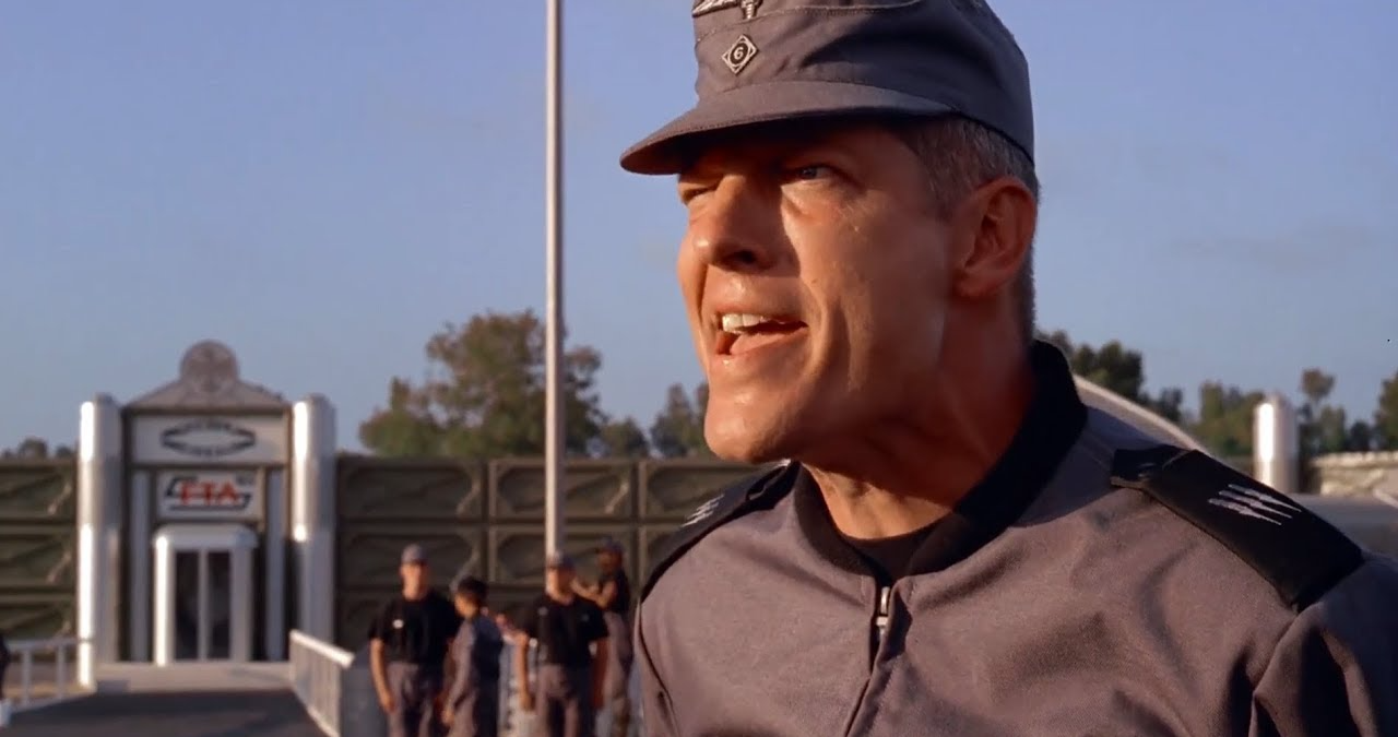 starship troopers drill instructor Blank Meme Template