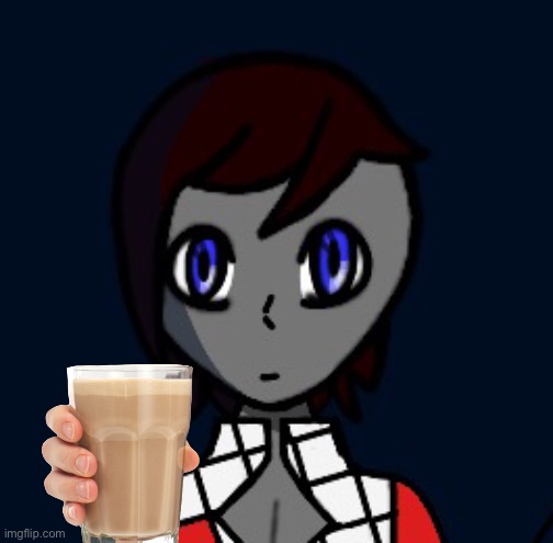 Day two of making my OCs hand over chocolate milk | made w/ Imgflip meme maker