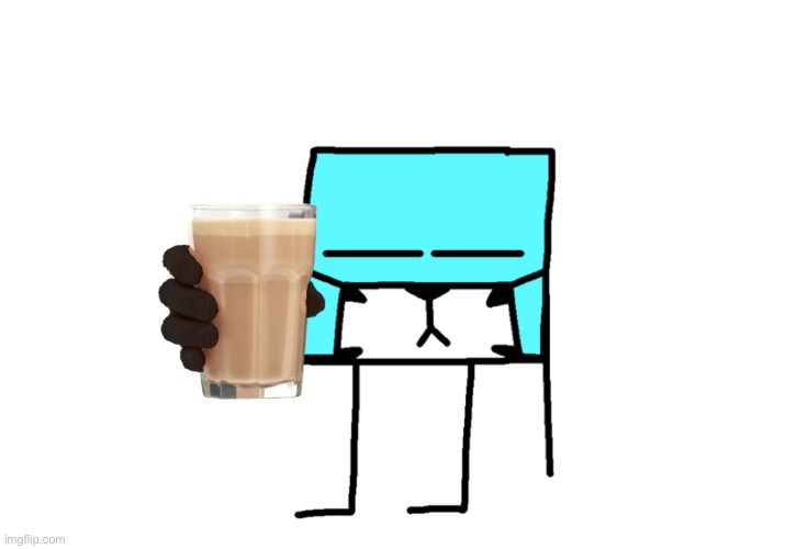 P.O.V: Sparky offers you some Choccy Milk. | made w/ Imgflip meme maker