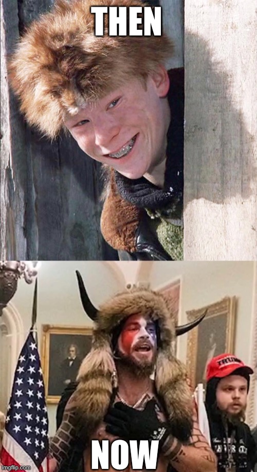 Scott Farkus | THEN; NOW | image tagged in funny | made w/ Imgflip meme maker