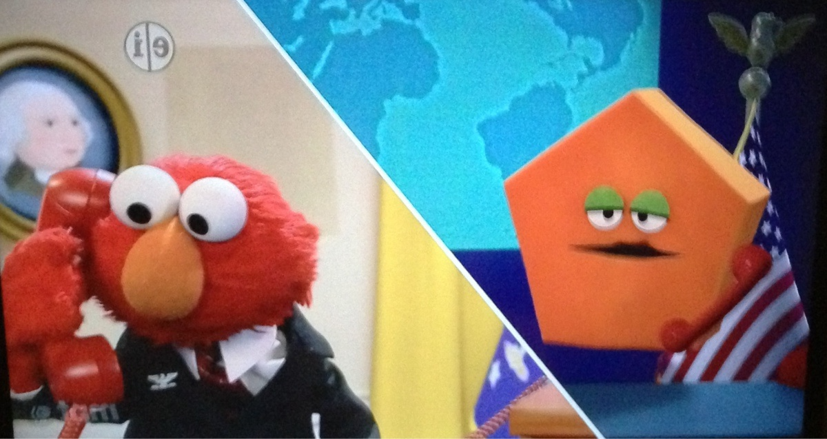 President Elmo Blank Meme Template