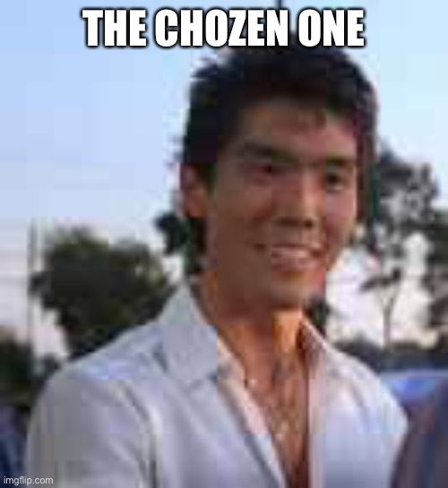 Only karate kid fans would understand XD | THE CHOZEN ONE | image tagged in karate kid | made w/ Imgflip meme maker