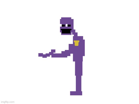 Purple Guy | image tagged in blank white template | made w/ Imgflip meme maker
