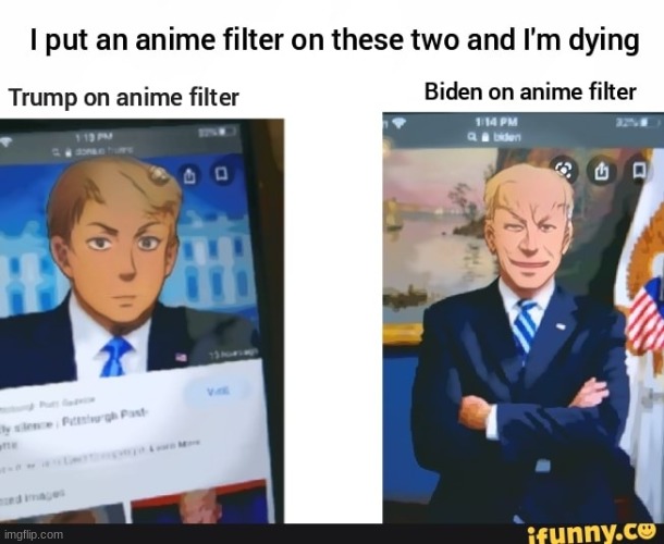 OMFG anime trump is a thing! XD | image tagged in donald trump | made w/ Imgflip meme maker