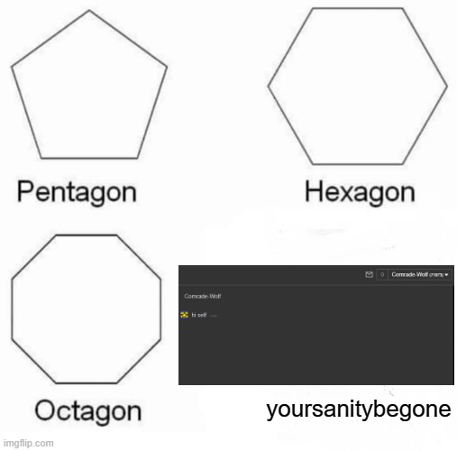 ya um dont ask | yoursanitybegone | image tagged in memes,pentagon hexagon octagon | made w/ Imgflip meme maker