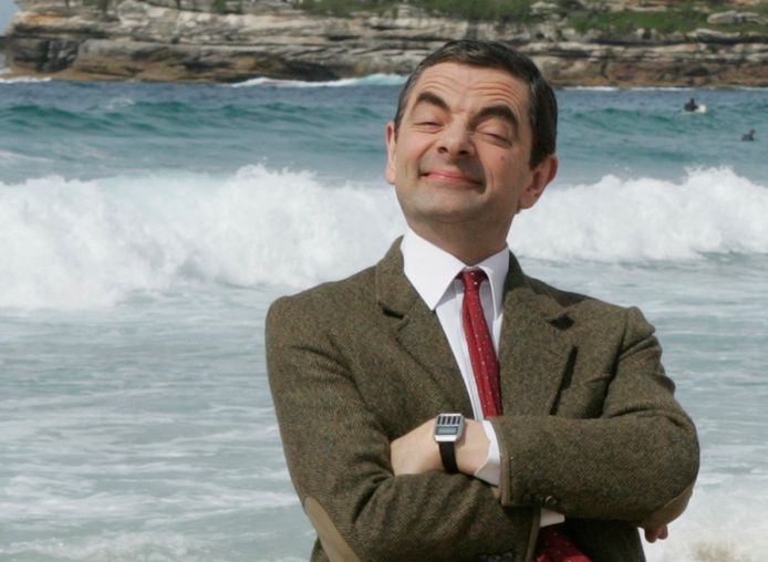 mr bean smug face Blank Meme Template