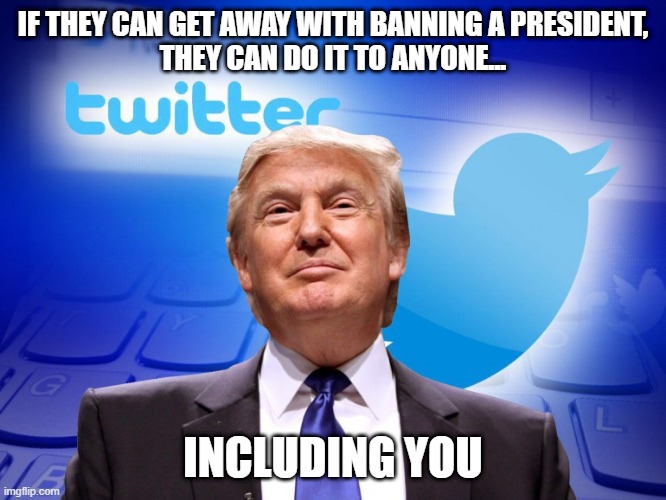 donald trump twitter ban memes