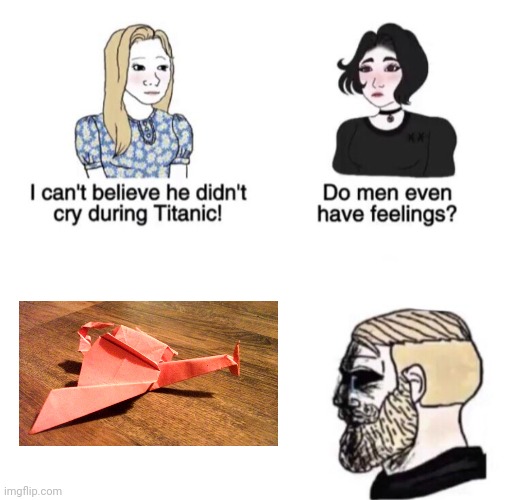 He didn't cry during Titanic | image tagged in he didn't cry during titanic,scp meme,scp,here be dragons | made w/ Imgflip meme maker