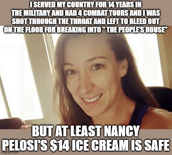 I SERVED MY COUNTRY FOR 14 YEARS IN THE MILITARY AND HAD 4 COMBAT TOURS AND I WAS SHOT THROUGH THE THROAT AND LEFT TO BLEED OUT ON THE FLOOR | made w/ Imgflip meme maker