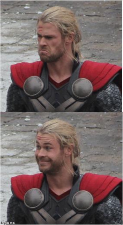 Goofy guy | image tagged in thor | made w/ Imgflip meme maker