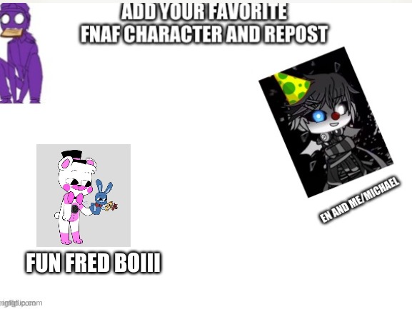 fun fred boi has to many puppets | FUN FRED BOIII | made w/ Imgflip meme maker