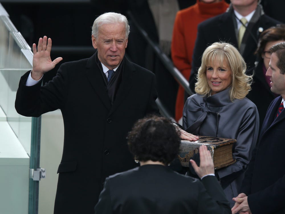 Biden Oath Blank Meme Template