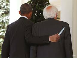 Obama Bernie Knife Blank Meme Template