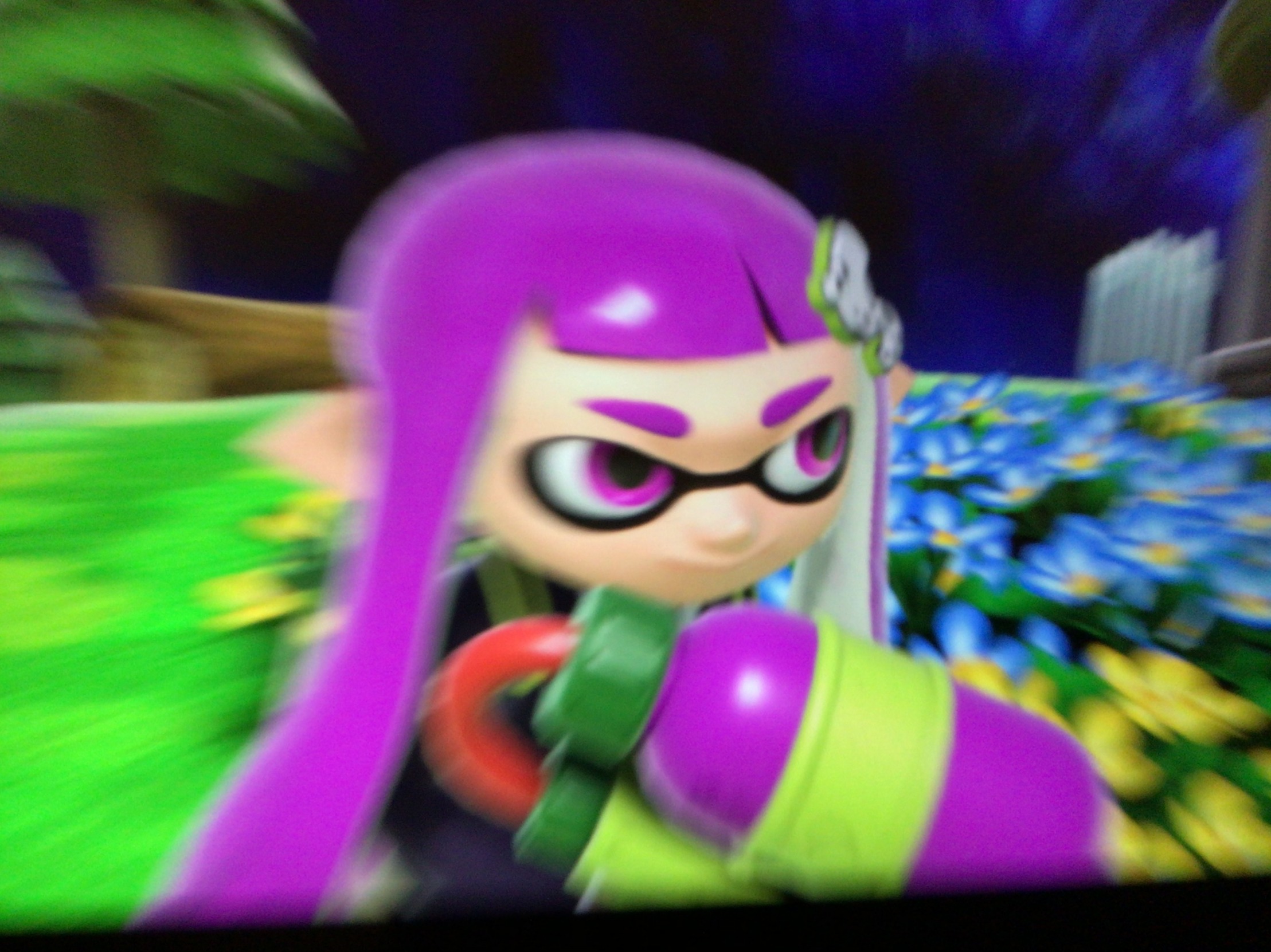 Violet inkling Blank Meme Template