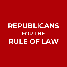 Republicans for the rule of law Blank Meme Template