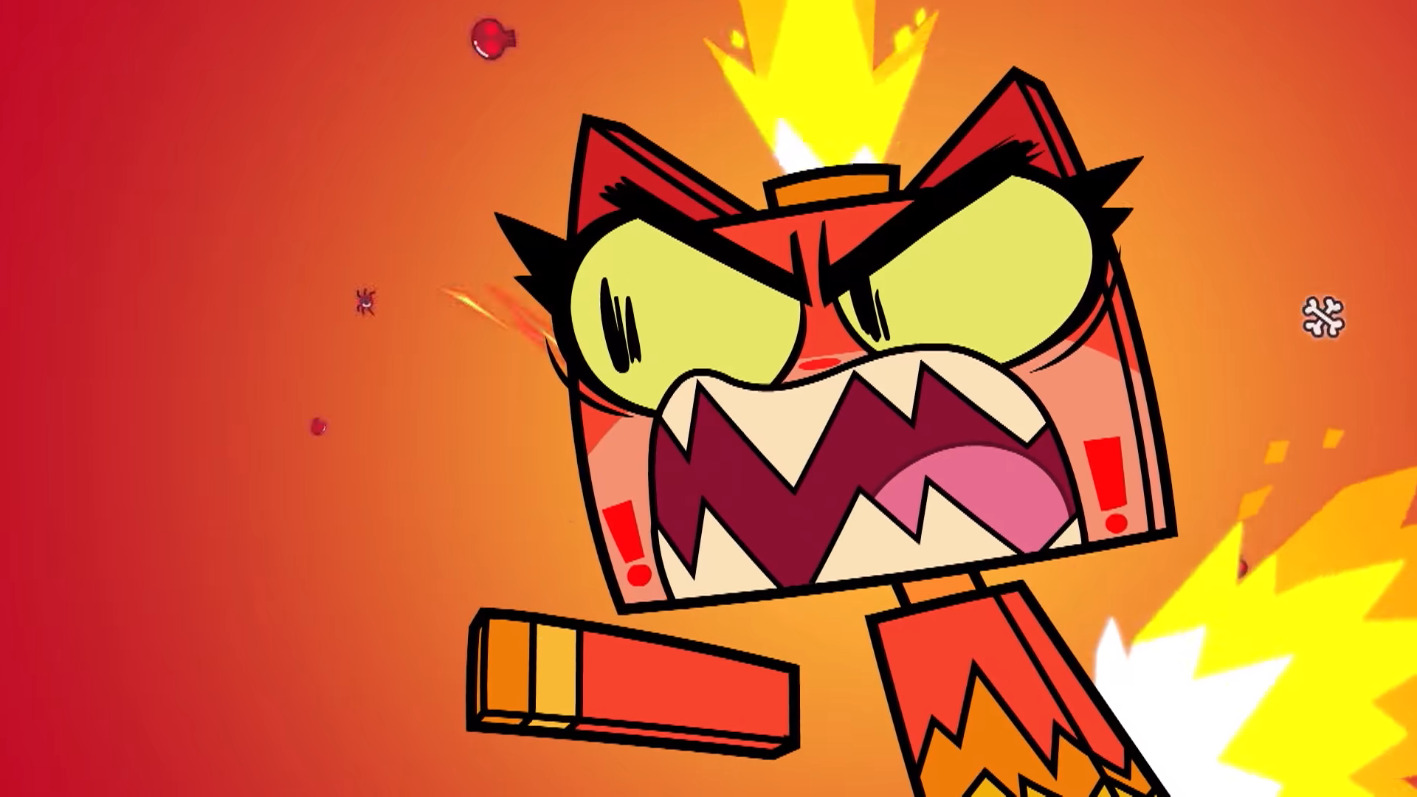 High Quality Unikitty Rage Blank Meme Template