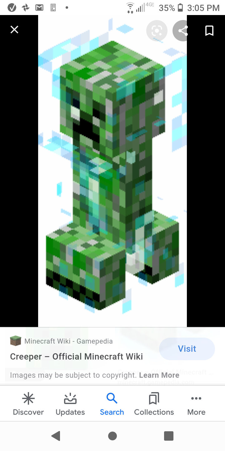 Charged Creeper, Wiki