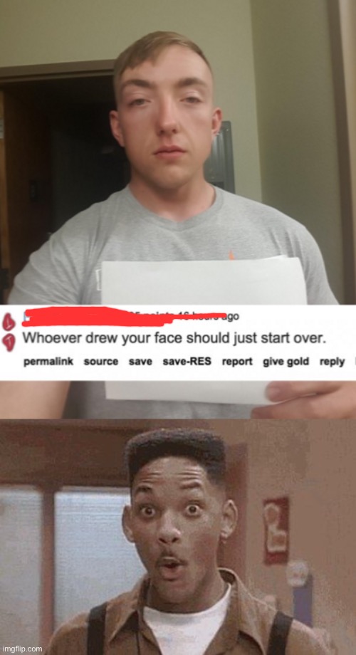 Ooo | image tagged in will smith fresh prince oooh,roasted | made w/ Imgflip meme maker