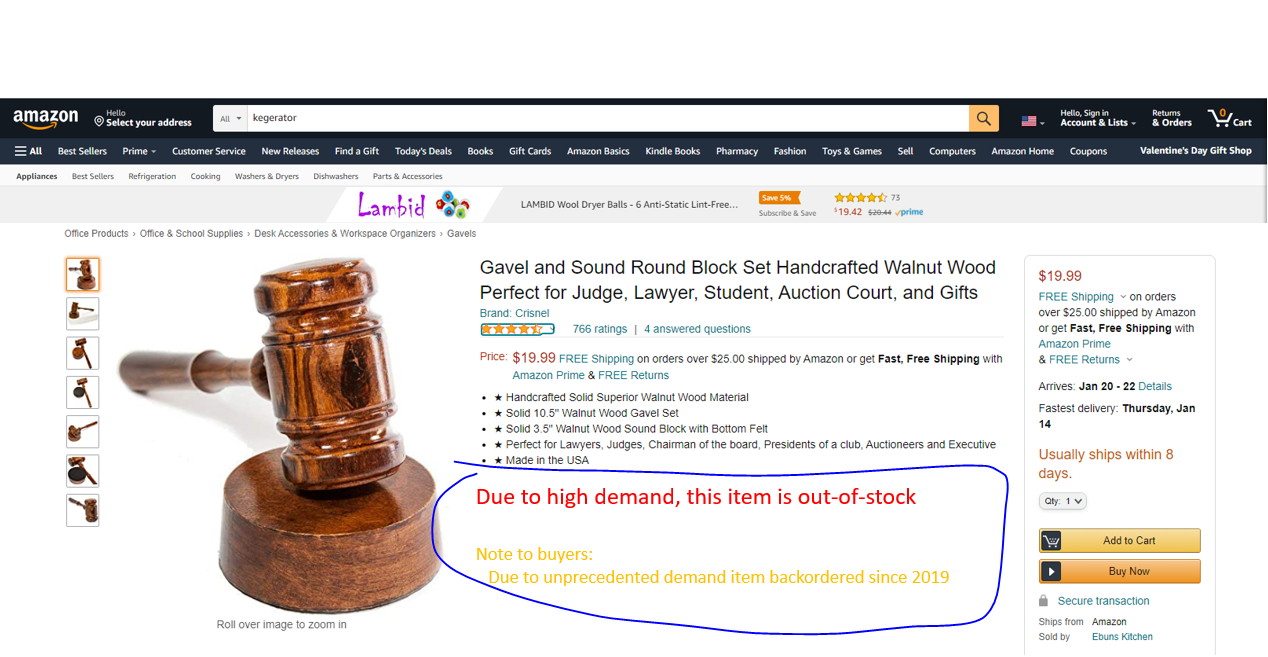 Impeachment Gavel Blank Meme Template