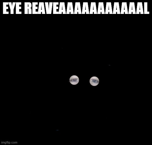 ma eyes | EYE REAVEAAAAAAAAAAAL | image tagged in i have mental problems,help | made w/ Imgflip meme maker