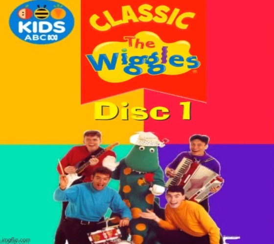 Image tagged in classic wiggles album disc 1 - Imgflip