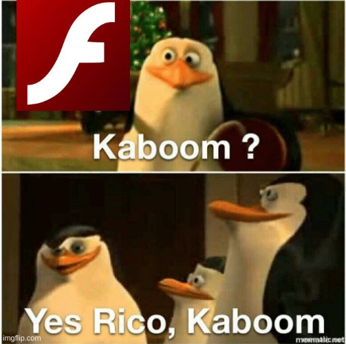 rip | image tagged in kaboom yes rico kaboom | made w/ Imgflip meme maker