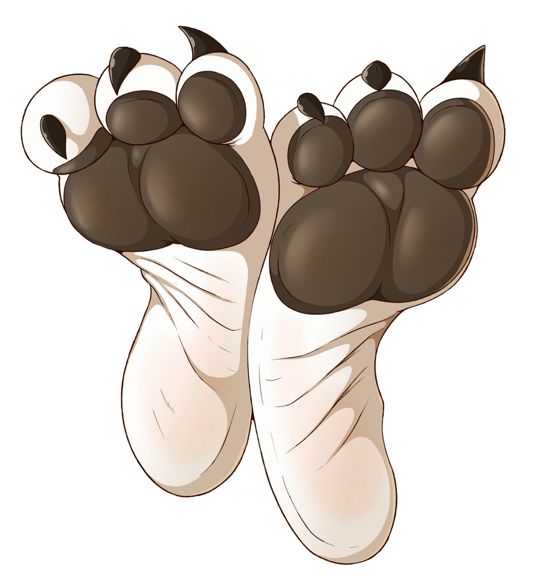 Furry Footpaws Blank Template Imgflip