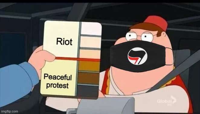 Peter Griffin skin color chart race terrorist blank - Imgflip