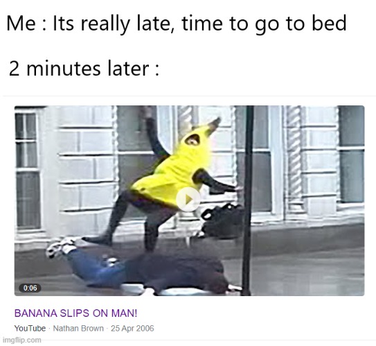Interesting | image tagged in banana,slip,memes,funny memes,oh wow are you actually reading these tags | made w/ Imgflip meme maker