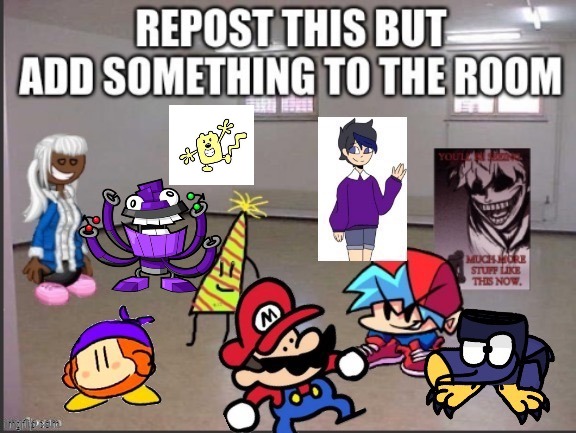 Repost meme | image tagged in repost,wubbzy | made w/ Imgflip meme maker