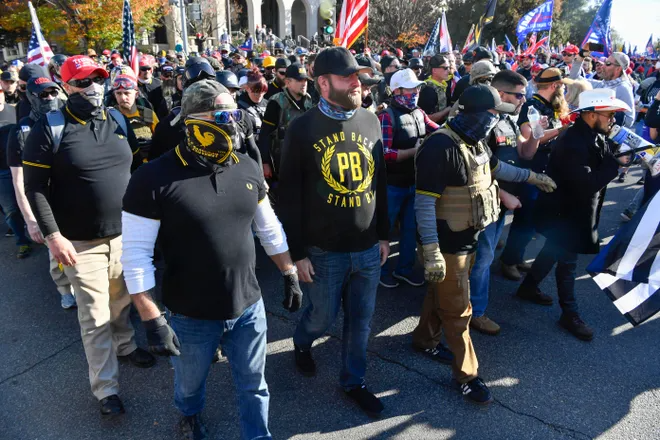 Proud Boys Blank Meme Template