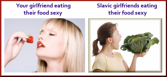 Your girlfriend vs Slavic girlfriend Blank Meme Template