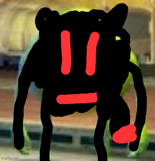Can I post here btw this chareter is a simpified version of my fnaf oc | image tagged in sully wazowski | made w/ Imgflip meme maker