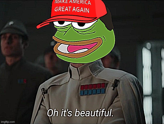 pepe/oh it's beautiful | image tagged in pepe/oh it's beautiful | made w/ Imgflip meme maker