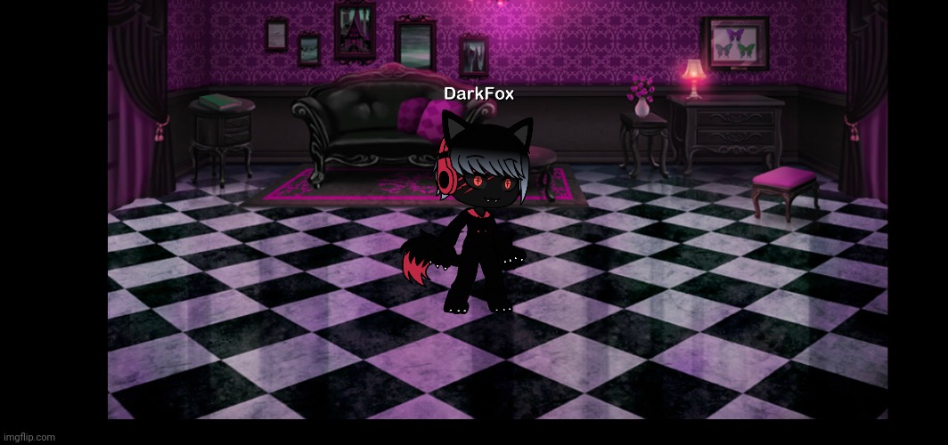 I made my FNaF oc in gacha (I'm not a furry btw) | made w/ Imgflip meme maker
