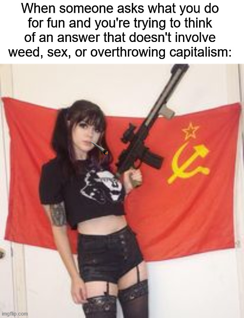 Communist Hottie Imgflip 