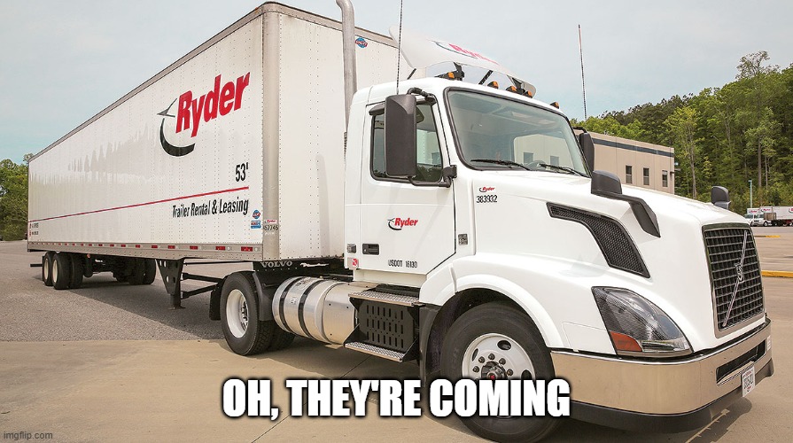 OH, THEY'RE COMING | made w/ Imgflip meme maker