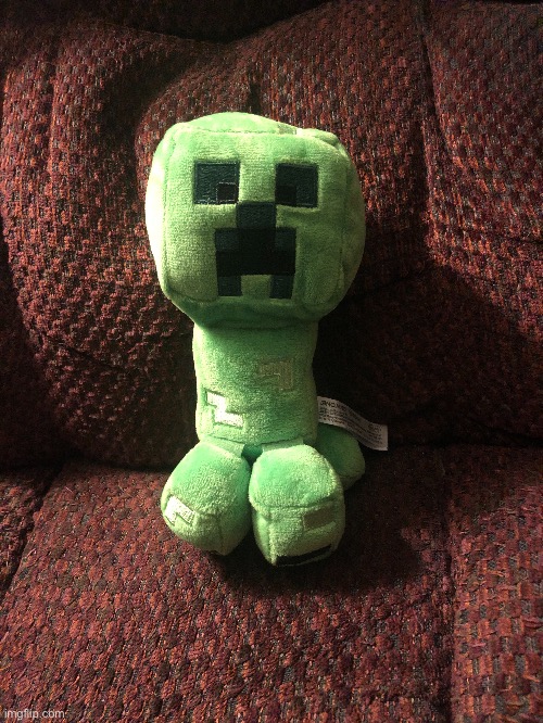 Creeper plush reveal. - Imgflip