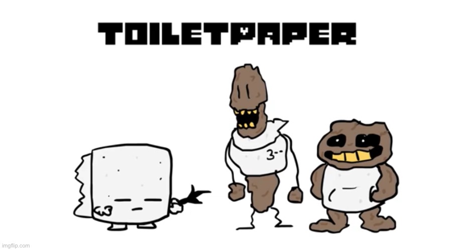 Toiletpaper (by Sr Pelo) heh I like how Frisk looks | image tagged in frisk,toilet paper,sr pelo,parody,memes,undertale | made w/ Imgflip meme maker