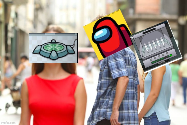 Medbay scan | image tagged in memes,distracted boyfriend | made w/ Imgflip meme maker
