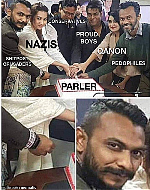 Noice (repost lol) | image tagged in parler userbase | made w/ Imgflip meme maker