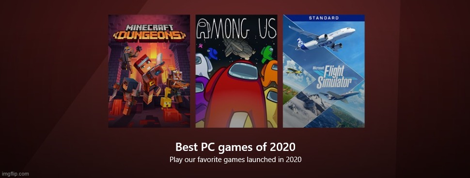 Among Us is one of the best PC Games since 2020 | image tagged in among us,gaming,video game | made w/ Imgflip meme maker
