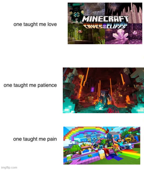 BTW this is personal opinion | image tagged in one taught me love | made w/ Imgflip meme maker