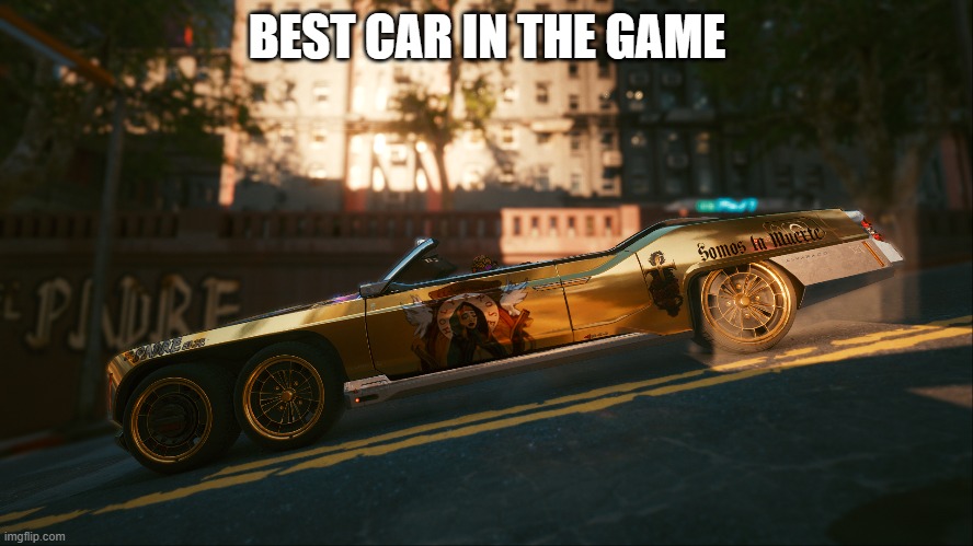 Cyberpunk 2077 best cars? | BEST CAR IN THE GAME | image tagged in gaming,videogames,cars,discussion | made w/ Imgflip meme maker
