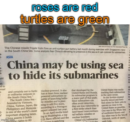 aha | roses are red; turtles are green | image tagged in memes,funny | made w/ Imgflip meme maker