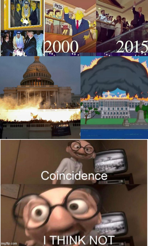 coincidence? i think NOT! | image tagged in coincidence i think not | made w/ Imgflip meme maker