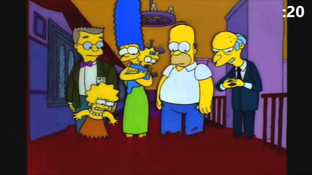 Simpsons Hallway Blood Blank Meme Template