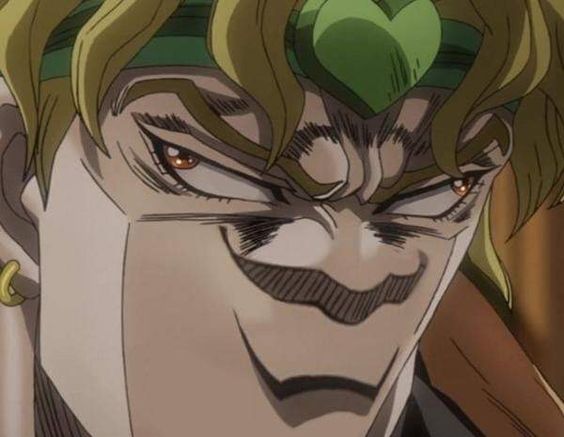 High Quality Dio without nose Blank Meme Template