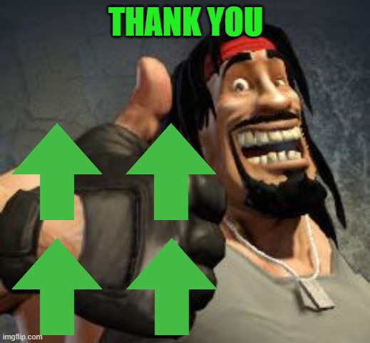 Upvote | THANK YOU | image tagged in upvote | made w/ Imgflip meme maker