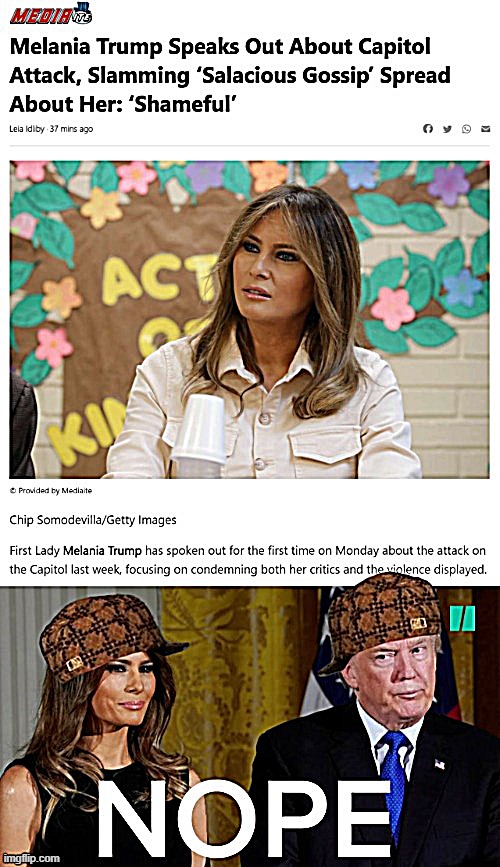 Today's Troll of the day goes to... FLOTUS, for making a national crisis all about her | image tagged in melania trump,melania trump meme,trump and melania,riots,capitol hill,riot | made w/ Imgflip meme maker